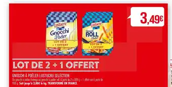 Match LUSTUCRU SELECTION GNOCCHI À POÊLER offre