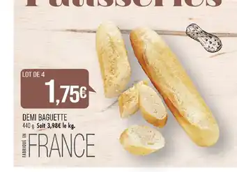 Match DEMI BAGUETTE offre