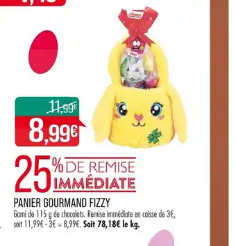 Match FIZZY PANIER GOURMAND offre