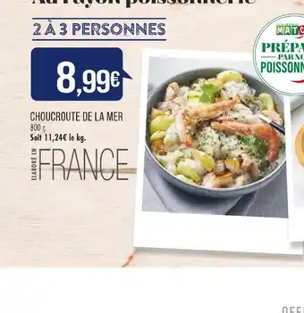 Match CHOUCROUTE DE LA MER offre