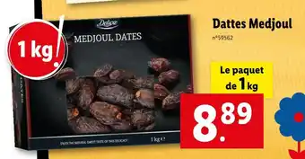 Lidl Deluxe Dattes Medjoul offre
