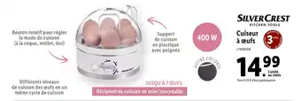 Lidl SILVER CREST Cuiseur à œufs offre