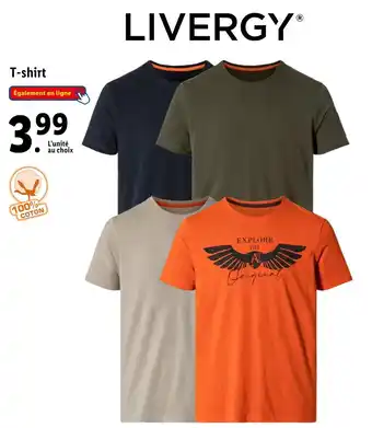 Lidl LIVERGY T-shirt offre