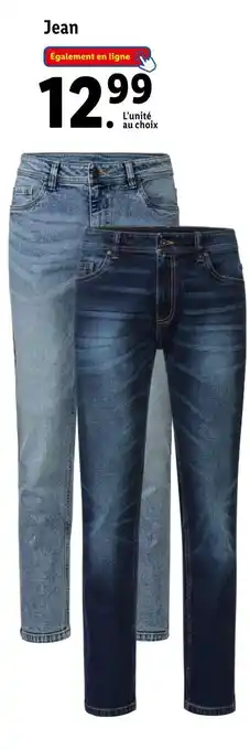 Lidl LIVERGY Jean offre
