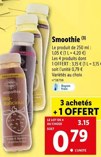 Lidl Solevita Smoothie offre