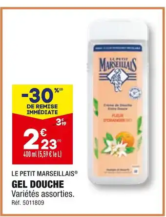 ALDI LE PETIT MARSEILLAIS GEL DOUCHE offre
