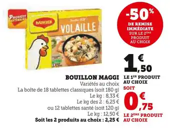 U Express MAGGI BOUILLON offre