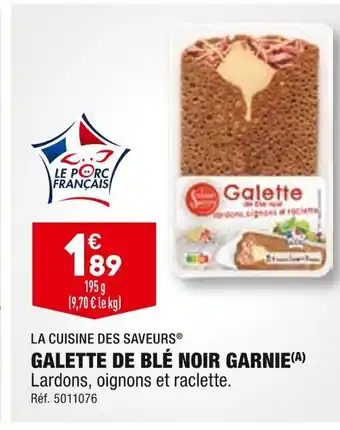 ALDI LA CUISINE DES SAVEURS GALETTE DE BLÉ NOIR offre