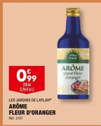 ALDI LES JARDINS DE LAYLAH ARÔME FLEUR D’ORANGER offre