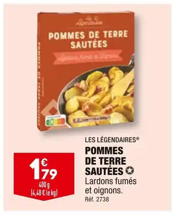 ALDI LES LÉGENDAIRES POMMES DE TERRE SAUTÉES offre
