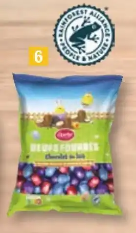 ALDI ISAURA ŒUFS FOURRÉS EN CHOCOLAT AU LAIT offre