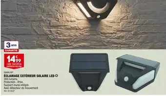 ALDI CASALUX ÉCLAIRAGE EXTÉRIEUR SOLAIRE LED offre