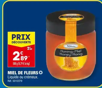 ALDI Melonia MIEL DE FLEURS offre