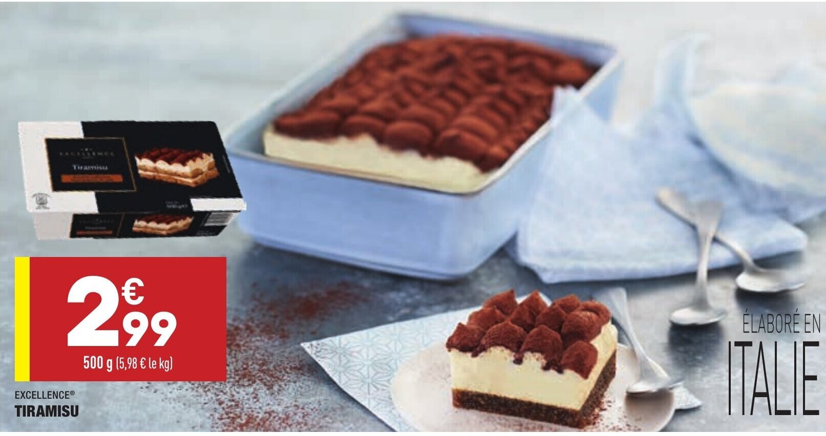 Promo Tiramisu Chez Aldi