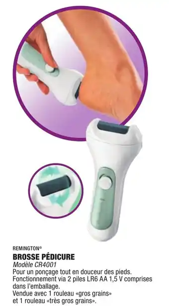 Brosse pédicure