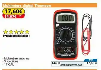 Multimètre Digital Thomson