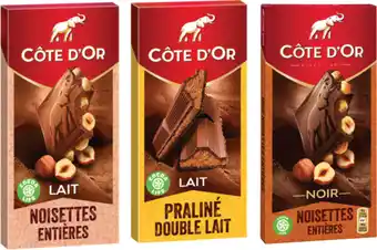 Carrefour CÔTE D'OR SUR TOUS LES CHOCOLATS offre
