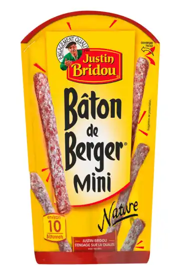 Carrefour JUSTIN BRIDOU Bâton de Berger offre