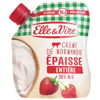Carrefour ELLE & VIRE Crème de Normandie offre