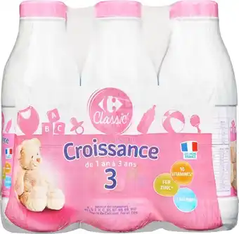 Carrefour CARREFOUR CLASSIC' Croissance 3 offre