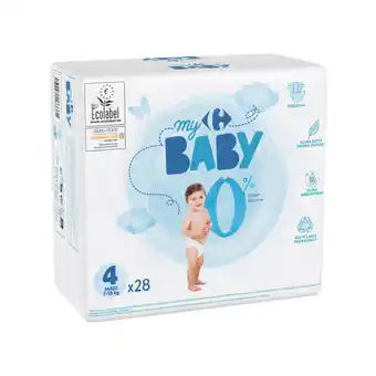 Carrefour CARREFOUR BABY Couches 0% parfum offre