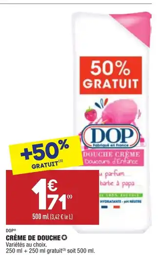 ALDI Crème de douche offre