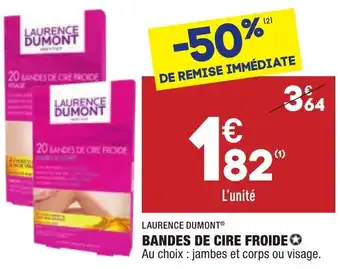 ALDI Bandes de Cire Froide offre