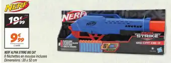 Netto NERF ALPHA STRIKE BIG CAT offre