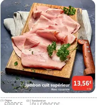 Colruyt Jambon cuit supérieur offre