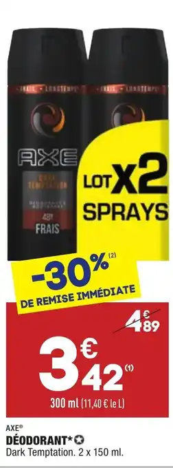ALDI Déodorant offre