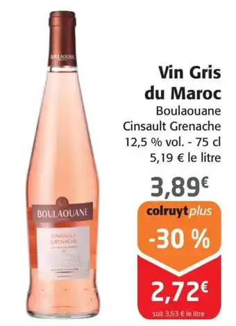 Vin Gris du Maroc