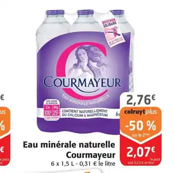 Colruyt Eau minérale naturelle offre