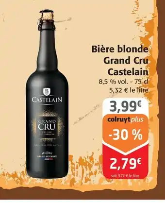 Colruyt Bière blonde Grand Cru Castelain offre