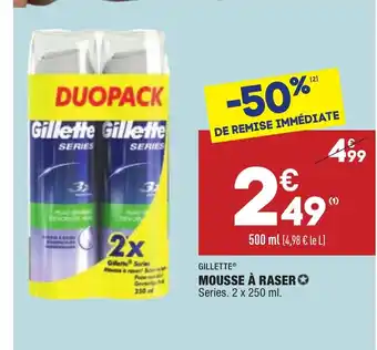 ALDI Mousse a raser offre