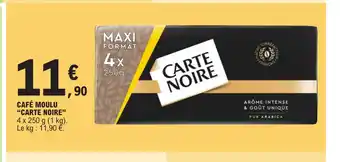 E.Leclerc Express CAFÉ MOULU "CARTE NOIRE offre