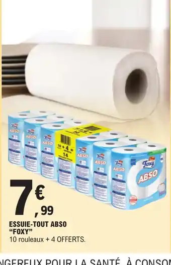 E.Leclerc Express ESSUIE-TOUT ABSO "FOXY” offre
