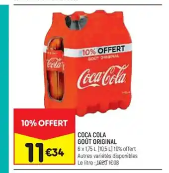 Leader Price COCA COLA GOÛT ORIGINAL offre