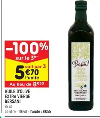 Leader Price HUILE D'OLIVE EXTRA VIERGE offre