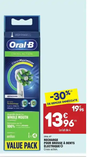 ALDI Recharge Pour brosse a électrique offre