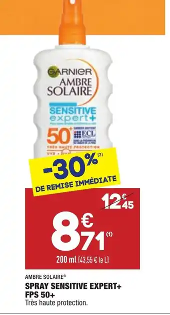ALDI Spray Sensitive Expert + Fps 50+ offre