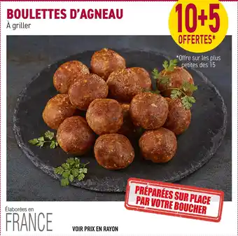 BOULETTES D'AGNEAU