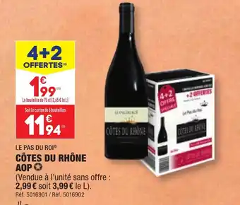 ALDI CÔTES DU RHÔNE AOP✪ offre