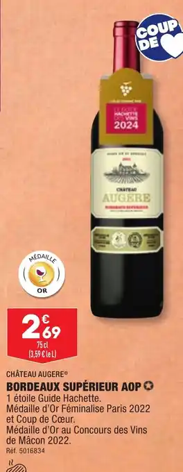 ALDI BORDEAUX SUPÉRIEUR AOP ✪ offre