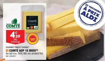 ALDI COMTÉ AOP 15 MOIS(A) offre