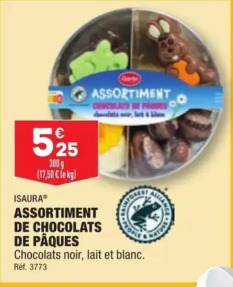 ALDI ASSORTIMENT DE CHOCOLATS DE PÂQUES offre