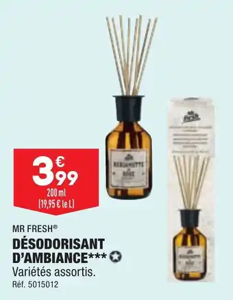 ALDI MR FRESH® DÉSODORISANT D'AMBIANCE offre