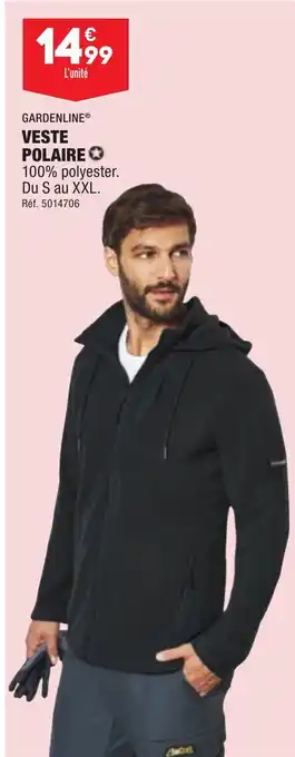 ALDI VESTE POLAIRE✪ 100% polyester. Du S au XXL. Réf. 5014706 offre