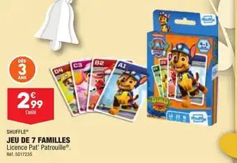 JEU DE 7 FAMILLES