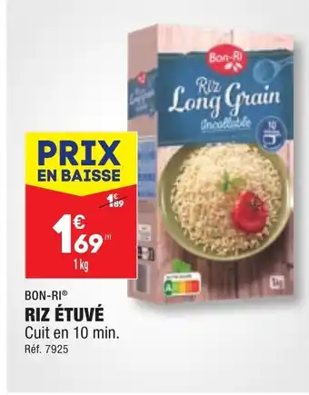 ALDI RIZ ÉTUVÉ offre