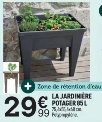 Centrakor LA JARDINIÈRE POTAGER 85 L 75,6x55,6x68 cm. offre